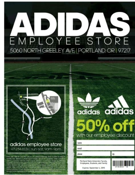 free adidas employee store pass.